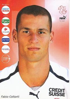 Fabio Coltorti   Schweiz  Fußball Autogrammkarte 