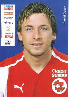 Daniel Gygax   Schweiz  Fußball Autogrammkarte Druck signiert 