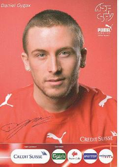 Daniel Gygax    Schweiz  Fußball Autogrammkarte Druck signiert 