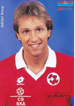 Adrian Knup   Schweiz  Fußball Autogrammkarte Druck signiert 