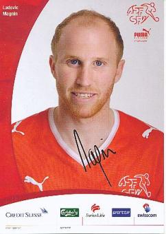 Ludovic Magnin    Schweiz  Fußball Autogrammkarte Druck signiert 