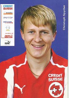 Christoph Spycher   Schweiz  Fußball Autogrammkarte 