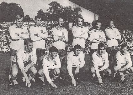 Schweden   WM 1970  Fußball Mannschaft Autogrammkarte 
