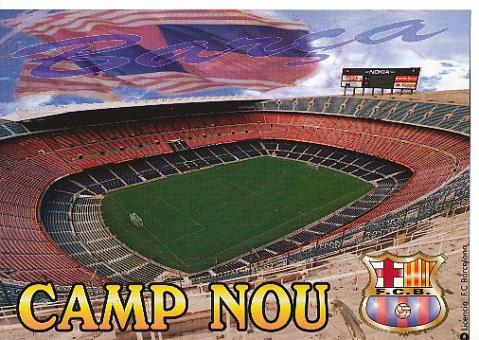 FC Barcelona   Camp Nou   Stadion   Fußball  Autogrammkarte 