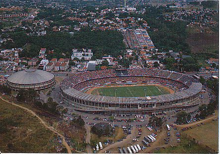 Rio Grande Do Sul   Stadion  Fußball  Autogrammkarte 