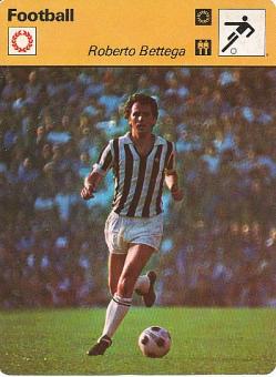 Roberto Bettega  Juventus Turin  Fußball Autogrammkarte 