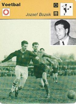 Jozsef Bozsik  Ungarn  Fußball Autogrammkarte 