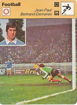 Jean Paul Bertrand Demanes  Frankreich  Fußball Autogrammkarte 
