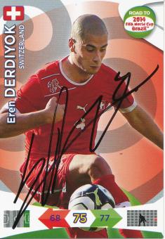 Eren Derdiyok   Schweiz  Panini WM 2014 Adrenalyn Card - 10663 