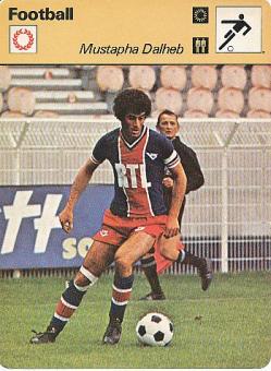 Mustapha Dalheb  PSG Paris Saint Germain  Fußball Autogrammkarte 