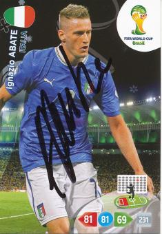 Ignazio Abate   Italien  Panini WM 2014 Adrenalyn Card - 10675 