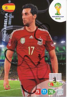 Alvaro Arbeloa   Spanien  Panini WM 2014 Adrenalyn Card - 10681 