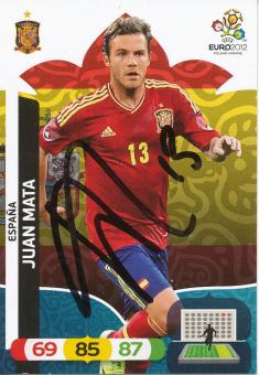 Juan Mata  Spanien  EM 2012 Panini Card - 10695 