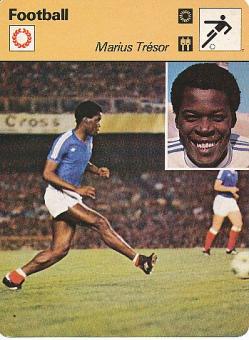 Marius Tresor   Frankreich  Fußball Autogrammkarte 