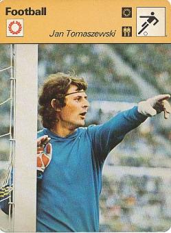 Jan Tomaszewski   Polen  Fußball Autogrammkarte 