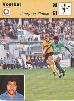 Jacques Zimako  AS Saint-Étienne  Fußball Autogrammkarte 