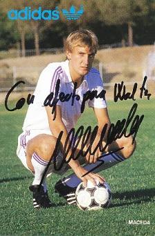 Antonio Maceda   Real Madrid  Fußball Autogrammkarte original signiert 