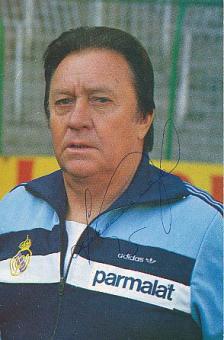 Luis Molowny † 2010   Real Madrid  Fußball Autogrammkarte original signiert 
