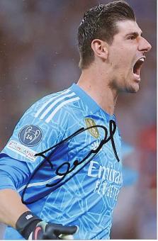 Thibaut Courtois   Real Madrid  Fußball  Autogramm Foto  original signiert 