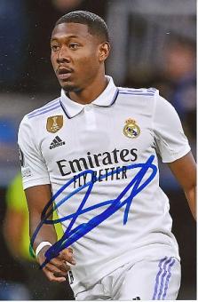 David Alaba   Real Madrid  Fußball  Autogramm Foto  original signiert 