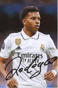Rodrygo   Real Madrid  Fußball  Autogramm Foto  original signiert 