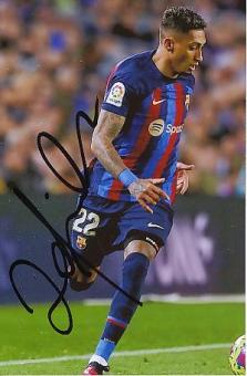 Raphinha   FC Barcelona  Fußball  Autogramm Foto  original signiert 