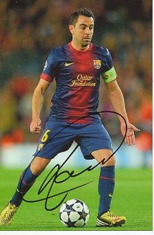 Xavi Hernandez   FC Barcelona  Fußball  Autogramm Foto  original signiert 