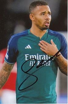 Jesus Gabriel FC Arsenal London  Fußball  Autogramm Foto  original signiert 