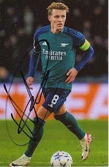 Martin Ødegaard   FC Arsenal London  Fußball  Autogramm Foto  original signiert 