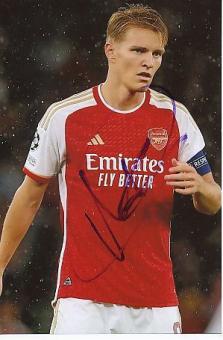 Martin Ødegaard   FC Arsenal London  Fußball  Autogramm Foto  original signiert 