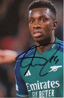 Eddie Nketiah   FC Arsenal London  Fußball  Autogramm Foto  original signiert 