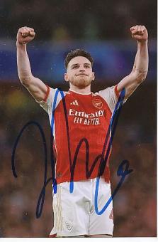 Declan Rice   FC Arsenal London  Fußball  Autogramm Foto  original signiert 