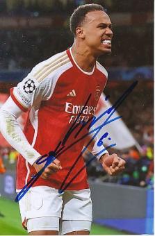 Gabriel   FC Arsenal London  Fußball  Autogramm Foto  original signiert 