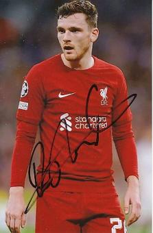 Andrew Robertson  FC Liverpool  Fußball  Autogramm Foto  original signiert 
