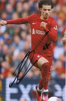 Curtis Jones  FC Liverpool  Fußball  Autogramm Foto  original signiert 