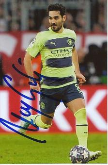 Ilkay Gündogan  Manchester City  Fußball  Autogramm Foto  original signiert 