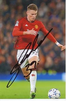 Scott McTominay   Manchester United  Fußball  Autogramm Foto  original signiert 