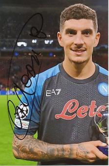 Giovanni Di Lorenzo   SSC Neapel  Fußball  Autogramm Foto  original signiert 