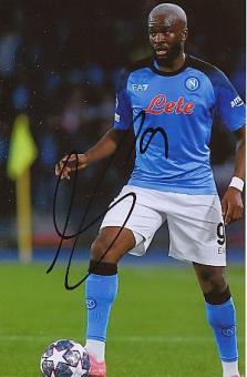 Victor Osimhen   SSC Neapel  Fußball  Autogramm Foto  original signiert 