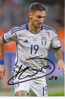 Matteo Politano   Italien  Fußball Autogramm Foto original signiert 