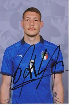 Andrea Belotti   Italien  Fußball Autogramm Foto original signiert 