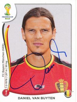 Daniel Van Buyten  Belgien  WM 2014 Panini Sticker - 10713 