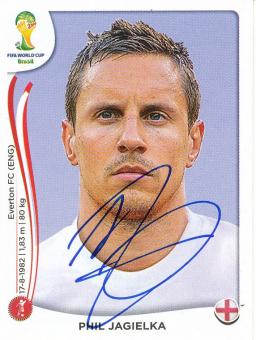Phil Jagielka  England  WM 2014 Panini Sticker - 10731 