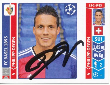 Philipp Degen  FC Basel  2014/15  CL Panini Sticker - 10703 