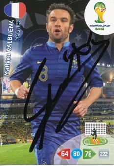 Mathieu Valbuena  Frankreich  Panini WM 2014 Adrenalyn Card - 10739 