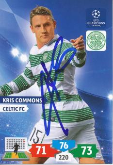 Kris Commons  Celtic Glasgow  Panini CL 2013/2014 Card - 10763 