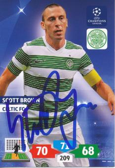 Scott Brown  Celtic Glasgow  Panini CL 2013/2014 Card - 10765 