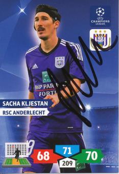 Sacha Kljestan  RSC Anderlecht  Panini CL 2013/2014 Card - 10766 