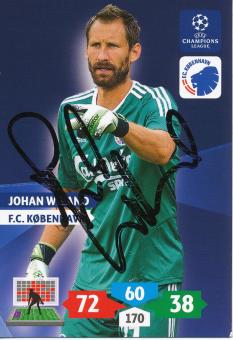 Johan Wiland  FC Kopenhagen  Panini CL 2013/2014 Card - 10767 