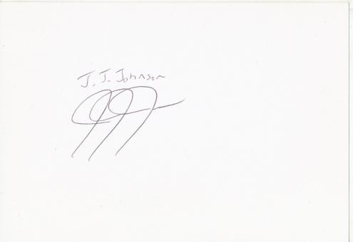 Joshua J.Johnson USA Leichtathletik 1.WM 2003 Karte signiert 